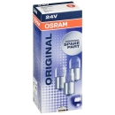 Preview: 10x OSRAM Kugellampe R10W BA15s 24V 10W LKW 5637