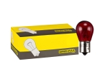 Preview: 10x Rote Bremslicht Lampe 21W PR21W BAW15s 12V