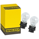 Preview: 10x BREHMA P27/7W 3157 12V 27/7W  W2,5x16q