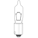 Preview: OSRAM Metallsockellampe H21W Halogen BAY9s 12V 21W 64136