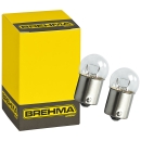 Preview: 2er Set BREHMA Ba15S R10W Kugellampe 12V 10W