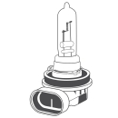 Preview: OSRAM Glühlampe H9 Halogen Lampe PGJ19-5 12V 65W 64213