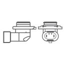 Preview: OSRAM Glühlampe H9 Halogen Lampe PGJ19-5 12V 65W 64213