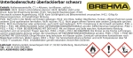 Preview: BREHMA Unterbodenschutz Steinschlagschutz Spray schwarz 500ml überlackierbar