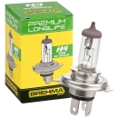 Preview: 10x BREHMA Premium Longlife  H4 60/55W 12V