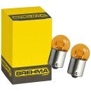 Preview: 10x BREHMA RY10W Kugellampen BAU15s 12V 10W