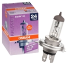 Preview: 10x OSRAM Glühlampe H4 Bilux P43t 24V 75/70W LKW 64196