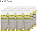 Preview: 24x BREHMA Kältespray Eisspray Vereisungsspray Kühlspray 400ml -45°C mit Griff