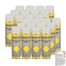 Preview: 24x Markierungsspray Forstspray Markierungsfarbe leuchtgelb 500ml