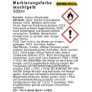 Preview: 24x Markierungsspray Forstspray Markierungsfarbe leuchtgelb 500ml