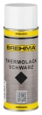 Preview: 24x BREHMA Thermolack schwarz 400ml bis 600° C Schutz abriebfest mit Griff