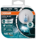 Preview: Duo Set OSRAM Glühlampe H11 Cool Blue Intense NEXT GEN PGJ19-2 12V 55W 64211CBN