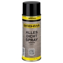 Preview: 24x BREHMA Alles Dichtspray sprühbarer Kunststoff zum Abdichten Sprühdichtung schwarz mit Griff