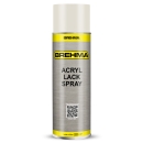 Preview: 24x BREHMA Acryl Lackspray Ral 9010 Reinweis matt Lack Farbe Sprühfarbe 400ml inkl. Griff