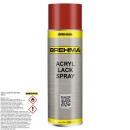 Preview: BREHMA Acryl Lackspray Ral 3000 Feuerrot matt Lack Farbe Sprühfarbe 400ml