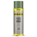 Preview: BREHMA Acryl Lackspray Ral 6011 Resedagrün matt Lack Farbe Sprühfarbe 400ml