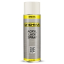 Preview: BREHMA Acryl Lackspray Ral 9010 Reinweis glänzend Lack Farbe Sprühfarbe 400ml