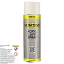 Preview: BREHMA Acryl Lackspray Ral 9010 Reinweis glänzend Lack Farbe Sprühfarbe 400ml