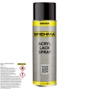 Preview: BREHMA Acryl Lackspray Ral 9005 Schwarz glänzend Lack Farbe Sprühfarbe 400ml