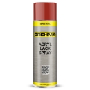 Preview: BREHMA Acryl Lackspray Ral 3000 Feuerrot glänzend Lack Farbe Sprühfarbe 400ml