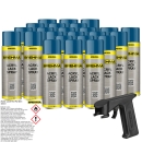 Preview: 24x BREHMA Acryl Lackspray Ral 5010 Enzianblau glänzend Lack Farbe Sprühfarbe 400ml inkl. Griff