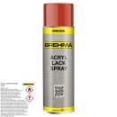 Preview: BREHMA Acryl Lackspray Ral 2002 Blutorange glänzend Lack Farbe Sprühfarbe 400ml