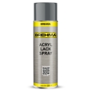 Preview: 24x BREHMA Acryl Lackspray Ral 7012 Basaltgrau glänzend Lack Farbe Sprühfarbe 400ml inkl. Griff