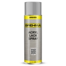 Preview: BREHMA Acryl Lackspray Ral 9006 Weisalu glänzend Lack Farbe Sprühfarbe 400ml