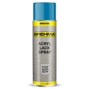 Preview: 24x BREHMA Acryl Lackspray Ral 5015 Himmelblau glänzend Lack Farbe Sprühfarbe 400ml inkl. Griff