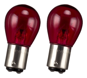 10x BREHMA rote Rück- Bremslicht Lampe 21/5W PR21/5W BAW15D 12V