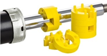 8x Federwegbegrenzer Yellow Stick 13mm universell Federwegsbegrenzer