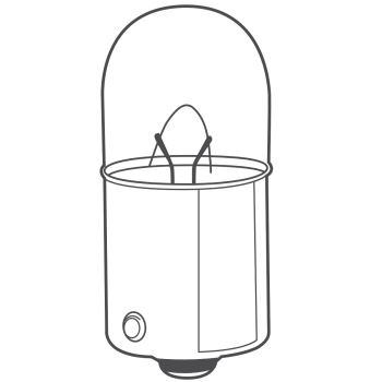 10x BREHMA R5W 24V 5W  Kugellampe BA15s