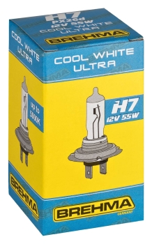 BREHMA H7 Cool White Ultra CWU Xenon look 12V 55W PX26d 5000K