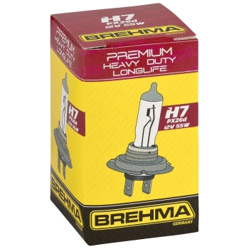 BREHMA Heavy Duty Longlife H7 HD LL Autolampe 12V 55W