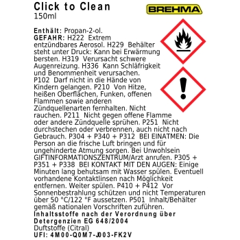 BREHMA Click to Clean Klimaanlagenreiniger 150ml