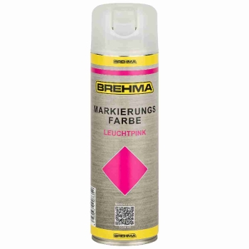 BREHMA Markierungsspray Forstspray Markierungsfarbe leuchtpink 500ml