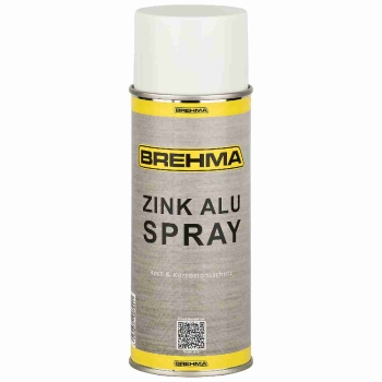 BREHMA Zink Alu Spray hell Grundierung Korrosionsschutz bis 300°C 400ml