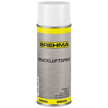 24x BREHMA Druckluftspray Druckluftreiniger  400ml Air Duster Spray inkl. Griff