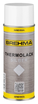 24x BREHMA Thermolack silber 400ml bis 600°C hitzebeständig abriebfest mit Griff