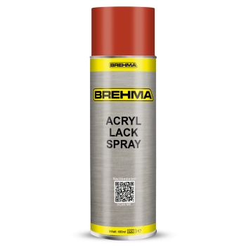 BREHMA Acryl Lackspray Ral 2002 Blutorange matt Lack Farbe Sprühfarbe 400ml