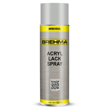 BREHMA Acryl Lackspray Ral 7035 Lichtgrau matt Lack Farbe Sprühfarbe 400ml