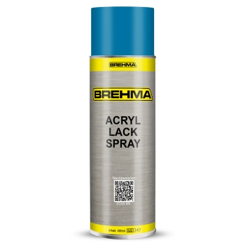 BREHMA Acryl Lackspray Ral 5015 Himmelblau matt Lack Farbe Sprühfarbe 400ml