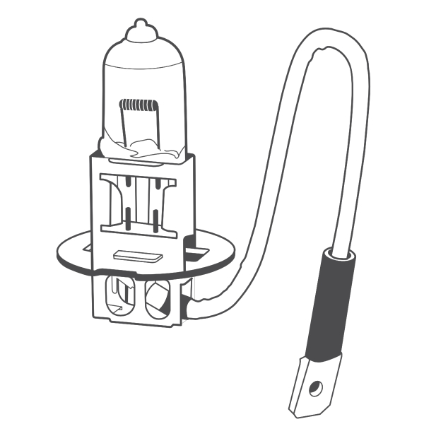 10x BREHMA Classic H3 Halogen Autolampe 12V 55W PK22s