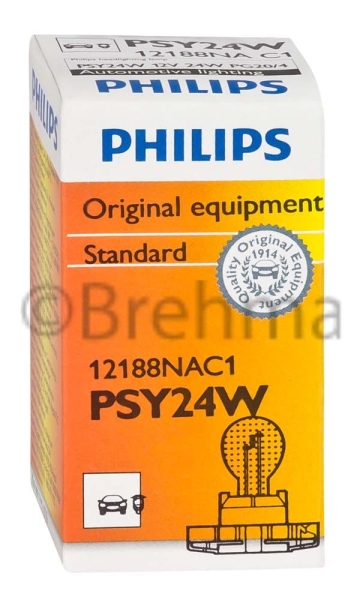 Philips PSY24W Blinkerlampe PG20/4 12V 12188 PSY 24W