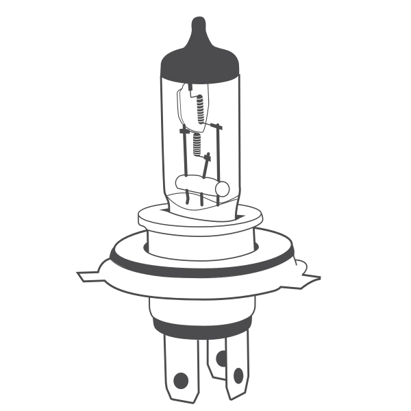 10x BREHMA Classic H4 12V 60/55W KFZ Halogen Lampe P43t