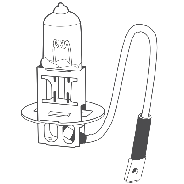 10x BREHMA Classic H3 24V 70W Halogen Halogenlampe PK22s