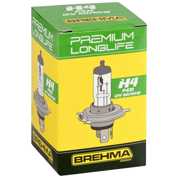 BREHMA Premium  Longlife H4 60/55W 12V