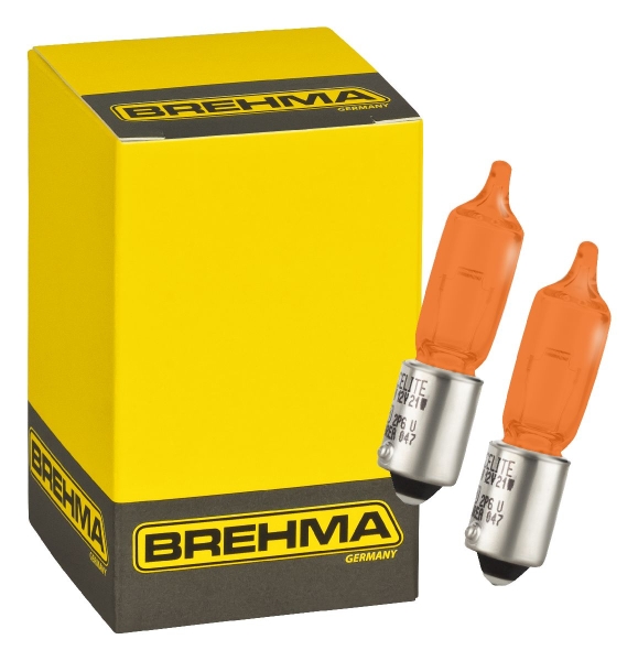 10x BREHMA HY21W BAW9s 24V 21W