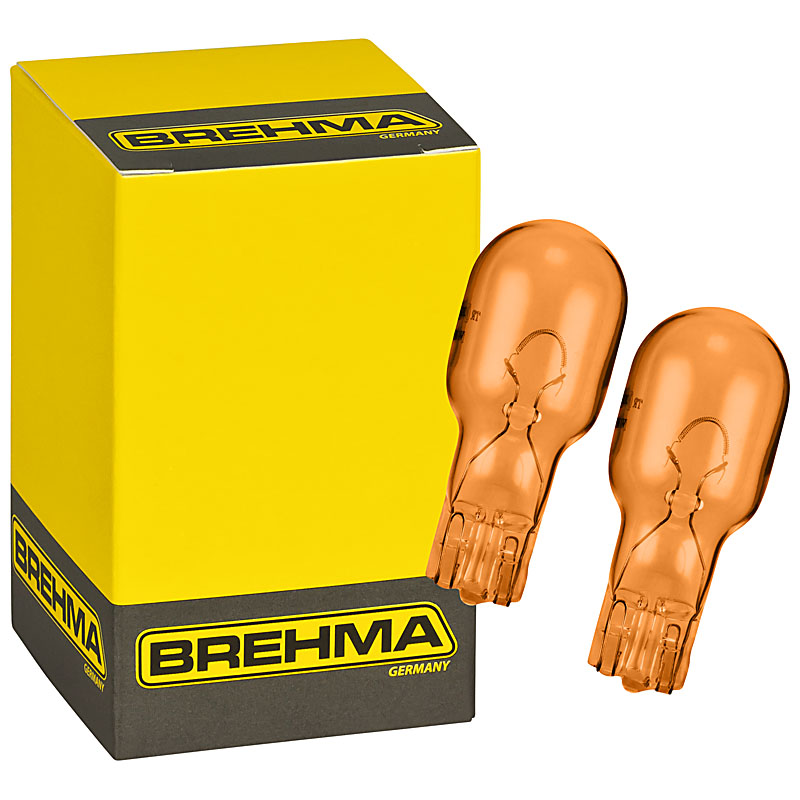 2x  BREHMA WY10W 12V 10W T 13W2.1x9.5d