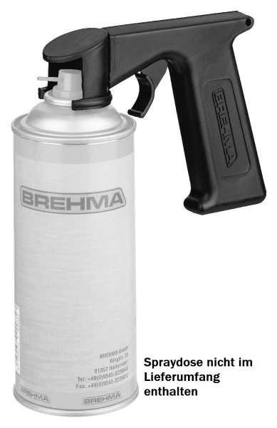 24x BREHMA Kettenspray 400ml für O-Ring-Ketten geeignet transparent inkl. Griff